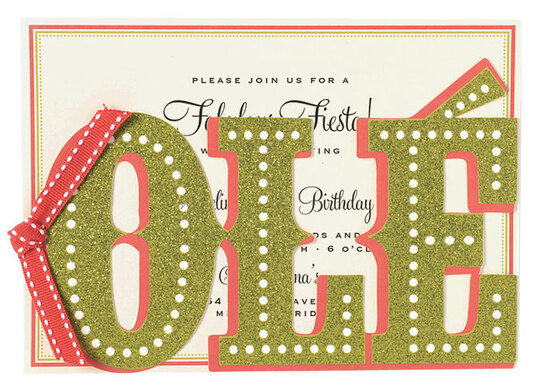 Ole Die-cut Invitations